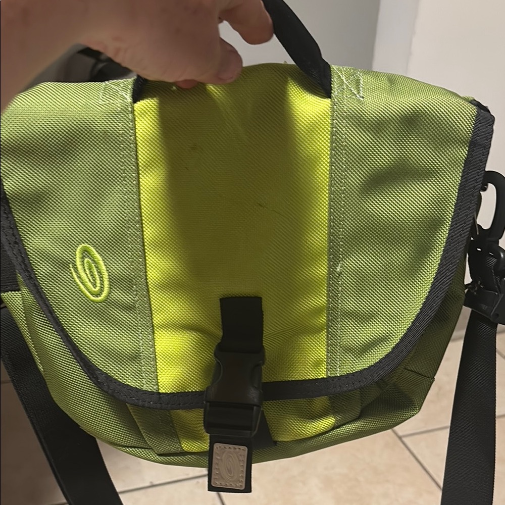 Timbuk2 Green and Black Messenger Bags with Sporty Design